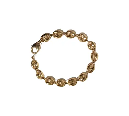 Pulsera calabrote oro amarillo